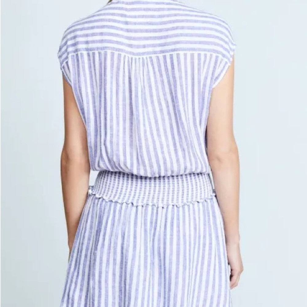 EUC Rails Angelina Blue & White Striped Linen Sundress Size S - Picture 11 of 11